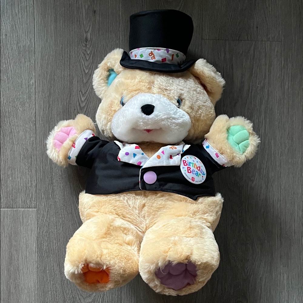 Birthday Bear Plush Toy